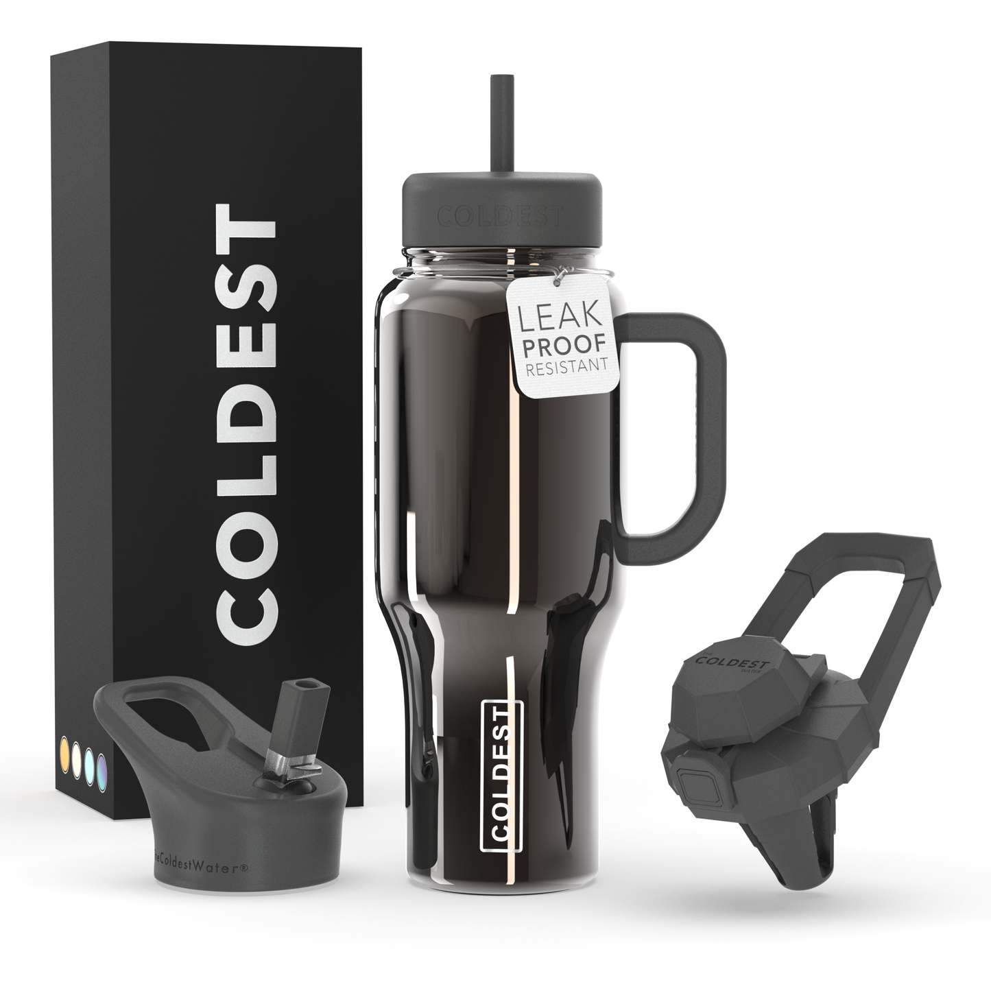 Coldest Hand Bottle - Polished Graphite