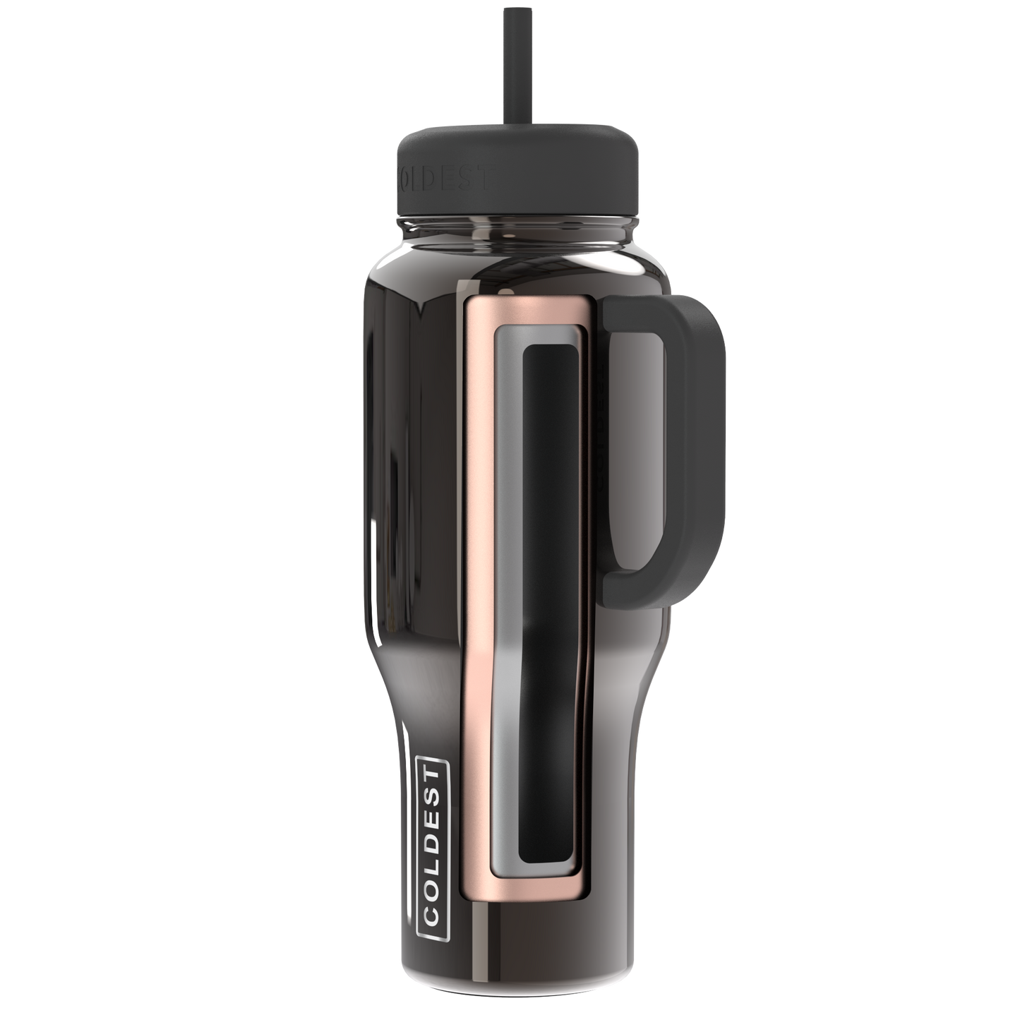 Coldest Hand Bottle - Polished Graphite