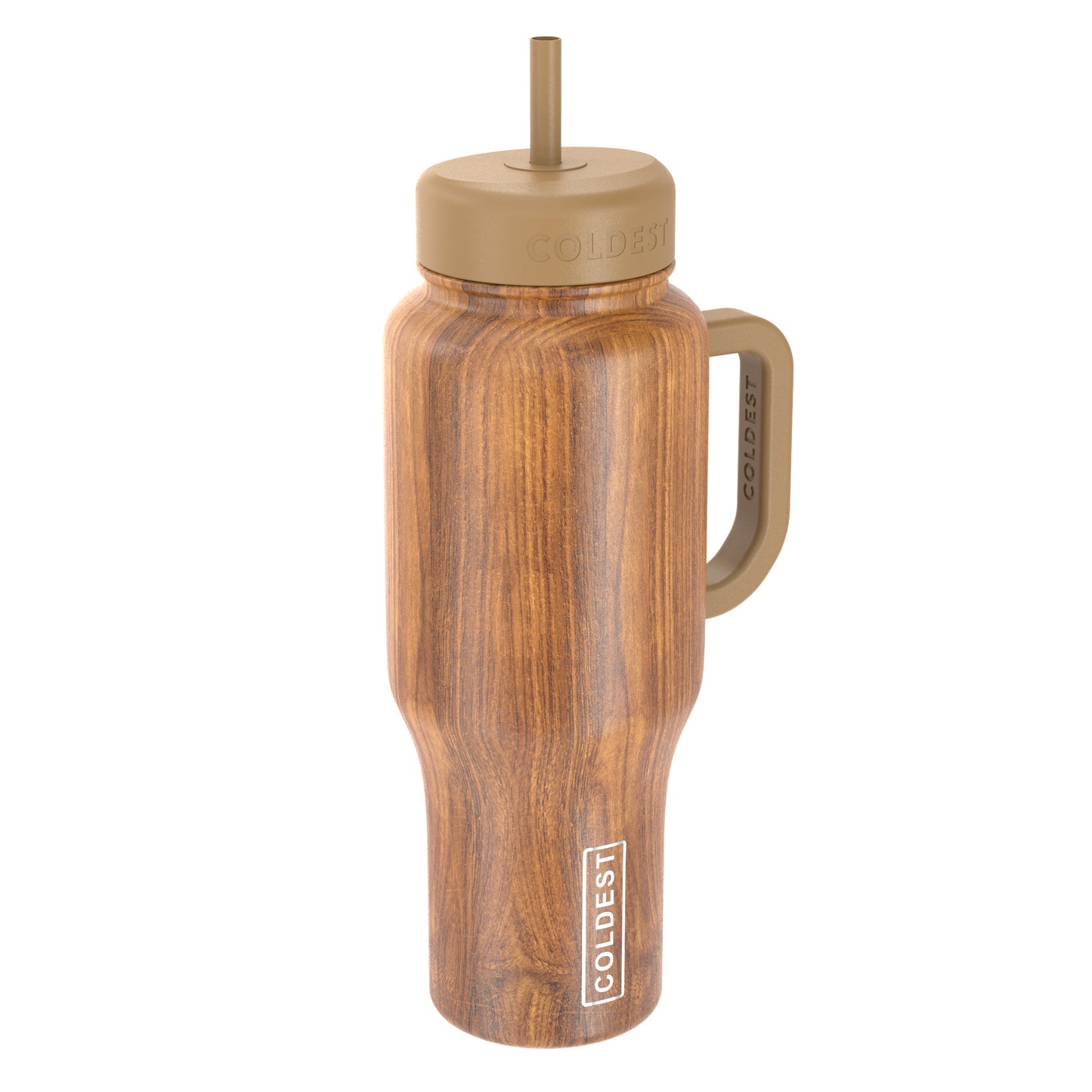 Coldest 46oz Hand Bottle - Executive Wood