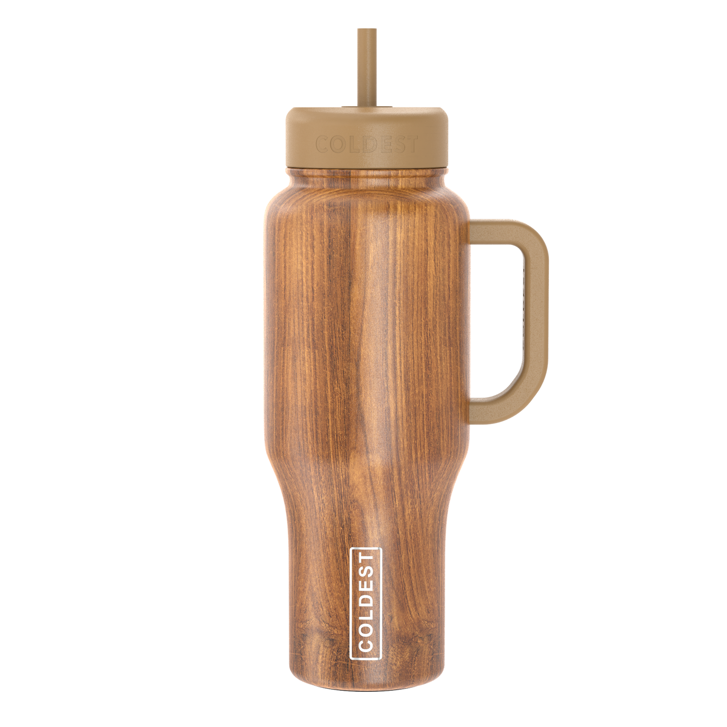 Coldest 46oz Hand Bottle - Executive Wood
