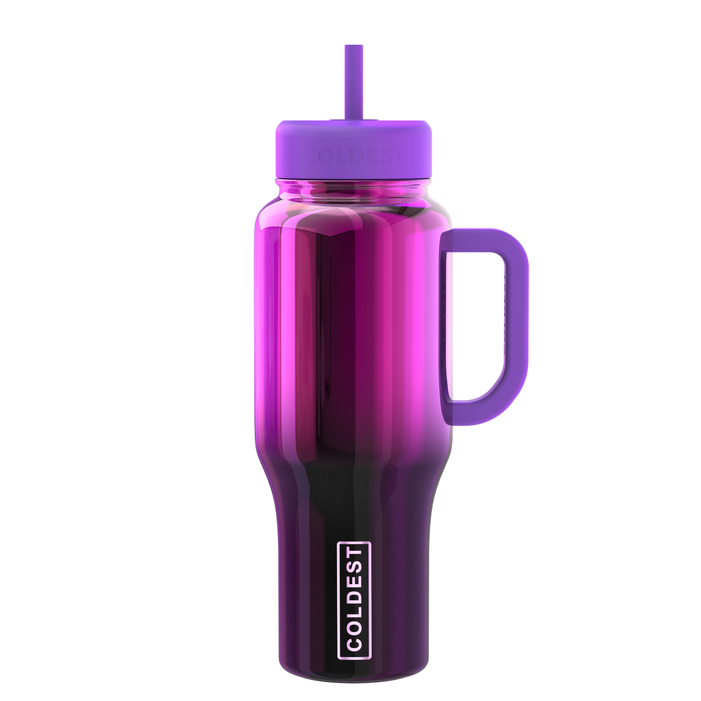 Coldest 36oz Hand Bottle - Purple Nov