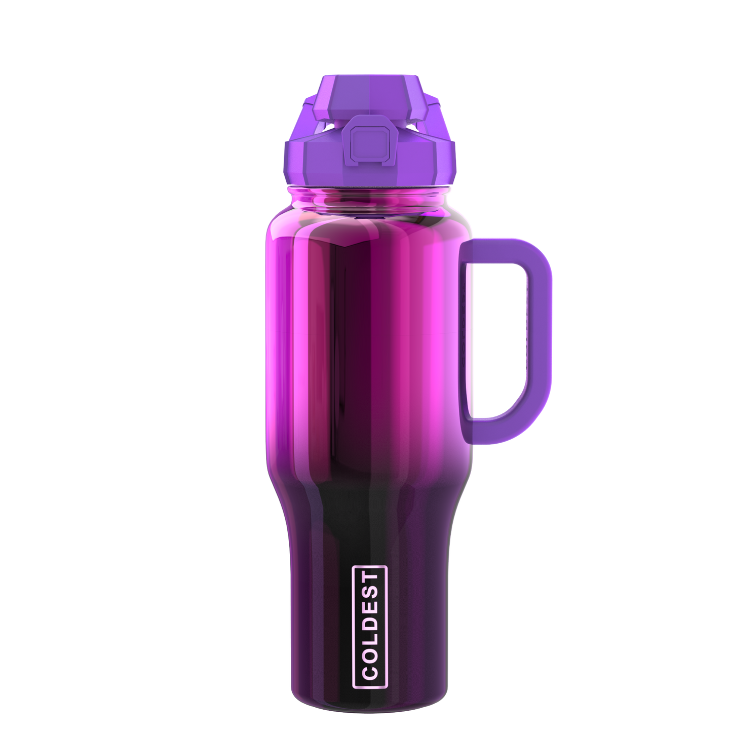 Coldest 36oz Hand Bottle - Purple Nov