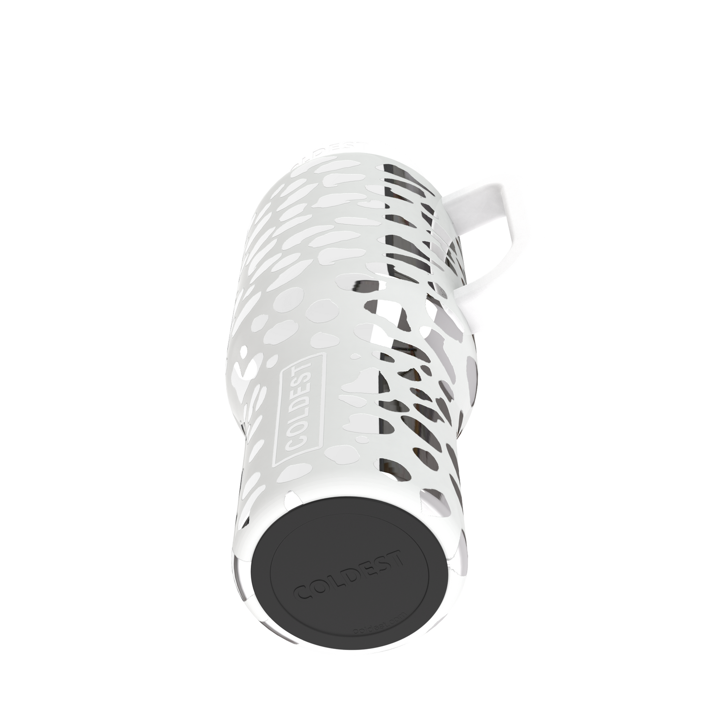 Coldest 36oz Hand Bottle - Silver Leopard